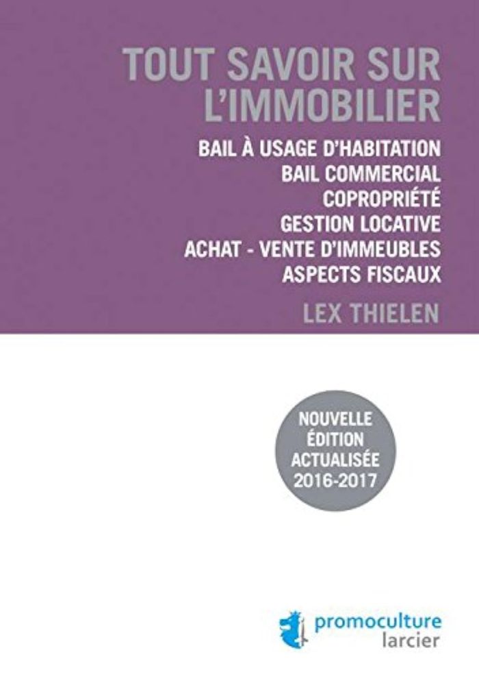 Couverture du livre « TOUT SAVOIR SUR L'IMMOBILIER, 2EME ED. », librairie Les Contes Infusés à Corte