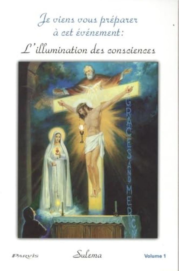 Couverture du livre « JE VIENS VOUS PREPARER A CET EVENEMENT: L'ILLUMINATION DES CONSCIENCES (VOLUME 1) - T01 - L'ILLUMINA » de Sulema, librairie Les Contes Infusés à Corte