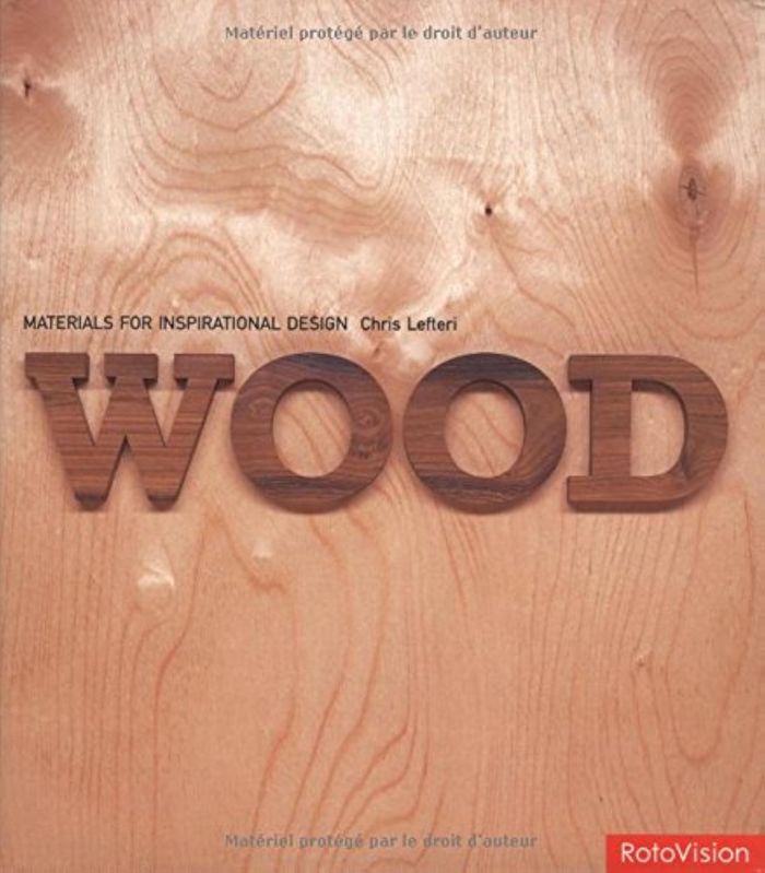 Couverture du livre « WOOD MATERIALS (HARDBACK) » de Chris Lefteri, librairie Les Contes Infusés à Corte