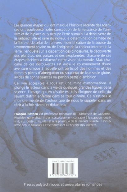 Quatrième de couverture de « ET POURTANT, ELLE TOURNE ! »