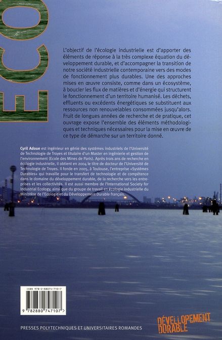 Quatrième de couverture de « METTRE EN OEUVRE L'ECOLOGIE INDUSTRIELLE »