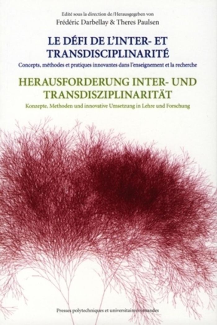Couverture du livre « LE DEFI DE L'INTER- ET TRANSDISCIPLINARITE - CONCEPTS, METHODES ET PRATIQUES INNOVANTES DANS L'ENSEI » de Darbellay/paulsen, librairie Les Contes Infusés à Corte