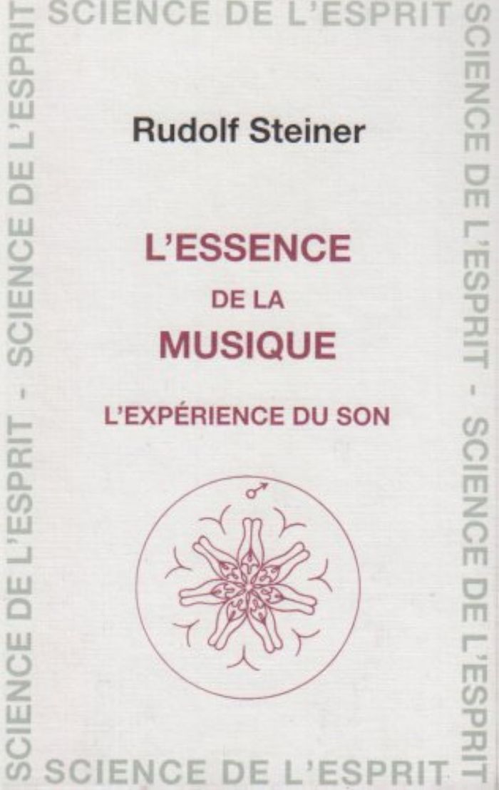Couverture du livre « ESSENCE DE LA MUSIQUE » de Steiner, librairie Les Contes Infusés à Corte