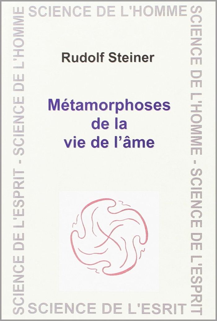 Couverture du livre « METAMORPHOSES DE LA VIE » de Steiner, librairie Les Contes Infusés à Corte