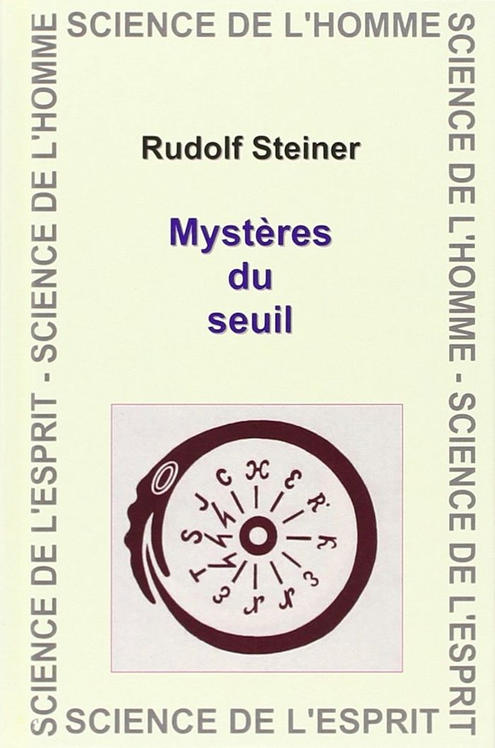 Couverture du livre « MYSTERES DU SEUIL » de Steiner, librairie Les Contes Infusés à Corte