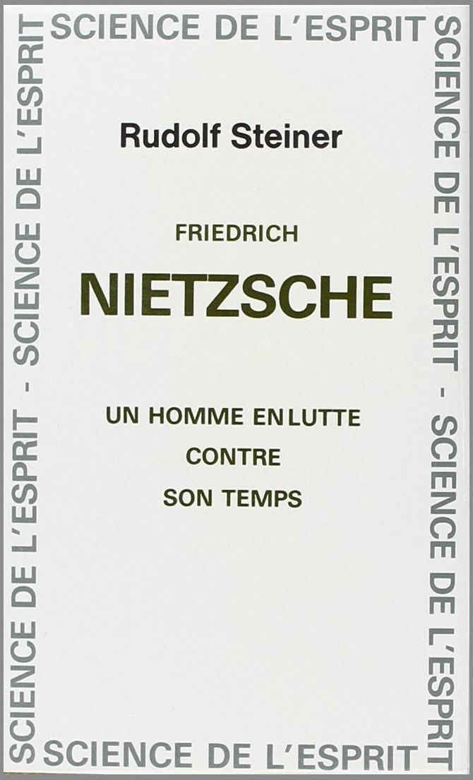 Couverture du livre « NIETZSCHE » de Steiner, librairie Les Contes Infusés à Corte