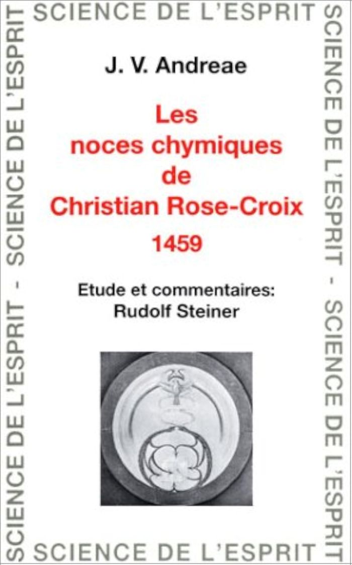 Couverture du livre « NOCES CHYMIQUES DE C. ROSE-CROIX » de Steiner, librairie Les Contes Infusés à Corte