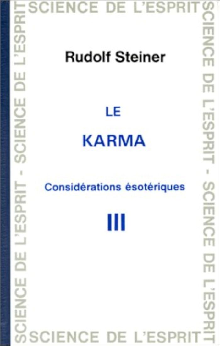 Couverture du livre « KARMA 3 » de Steiner, librairie Les Contes Infusés à Corte
