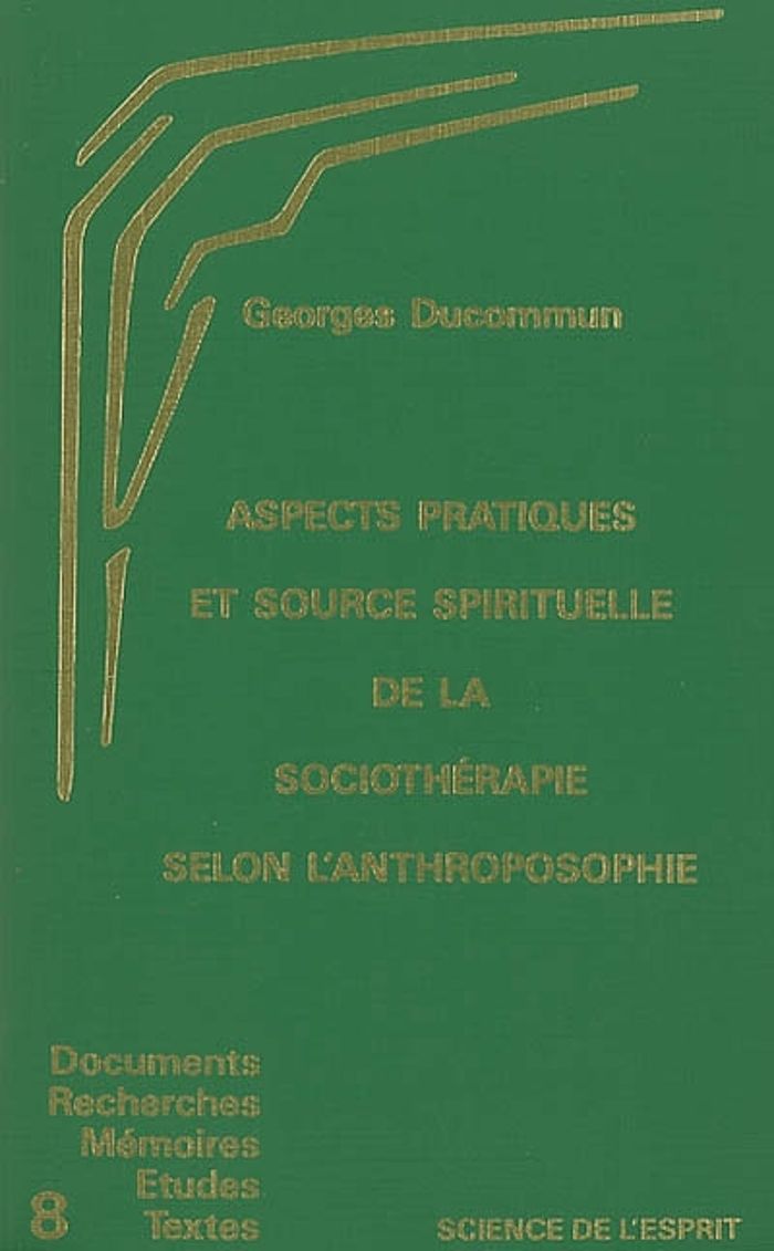 Couverture du livre « ASPECTS PRATIQUES ET SOURCE SPIRITUELLE SOCIOTHERAPIE » de Xxx, librairie Les Contes Infusés à Corte