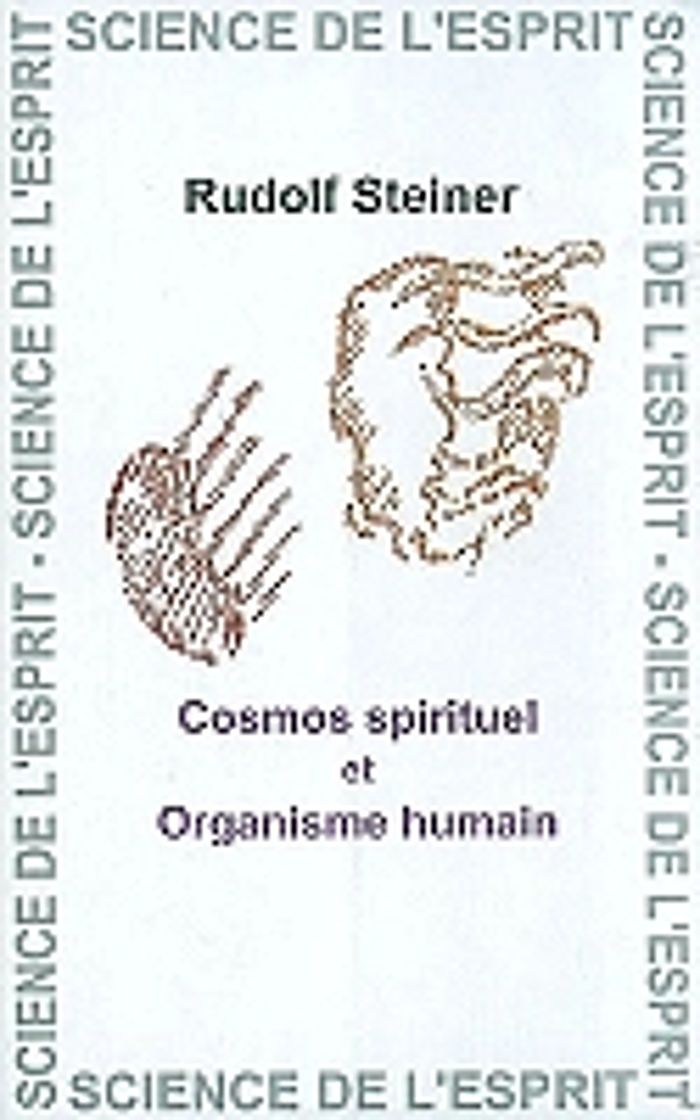 Couverture du livre « COSMOS SPIRITUEL ET ORGANISME » de Steiner, librairie Les Contes Infusés à Corte