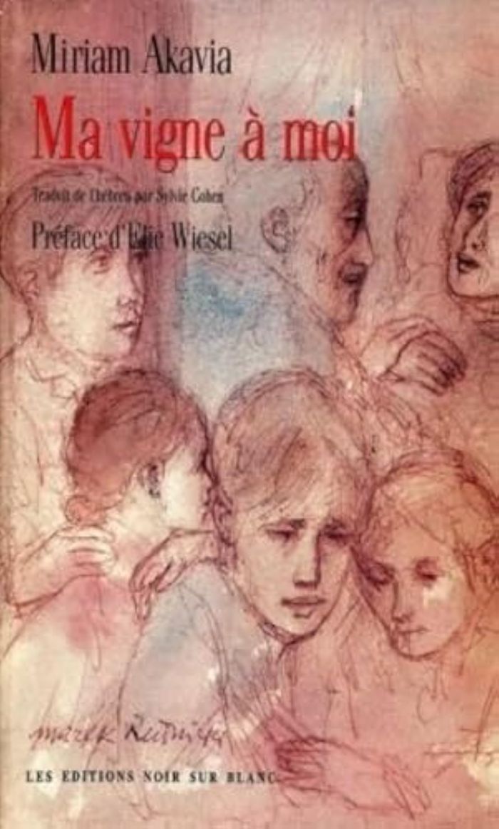 Couverture du livre « MA VIGNE A MOI » de Miriam Akavia, librairie Les Contes Infusés à Corte