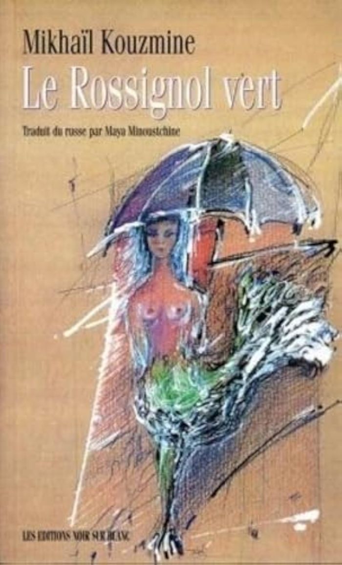 Couverture du livre « LE ROSSIGNOL VERT » de Mikhail Kouzmine, librairie Les Contes Infusés à Corte