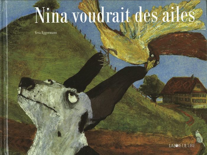 Couverture du livre « NINA VOUDRAIT DES AILES » de Vera Eggermann, librairie Les Contes Infusés à Corte
