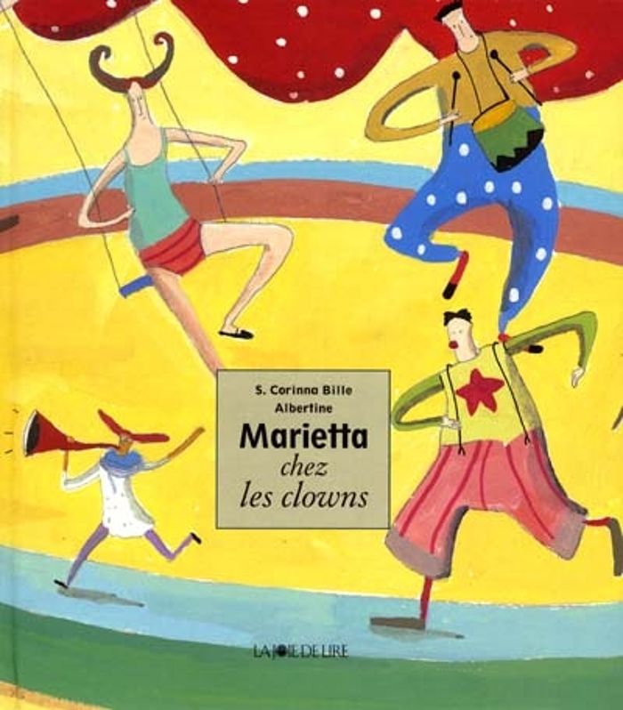 Couverture du livre « MARIETTA CHEZ LES CLOWNS » de Bille/albertine, librairie Les Contes Infusés à Corte