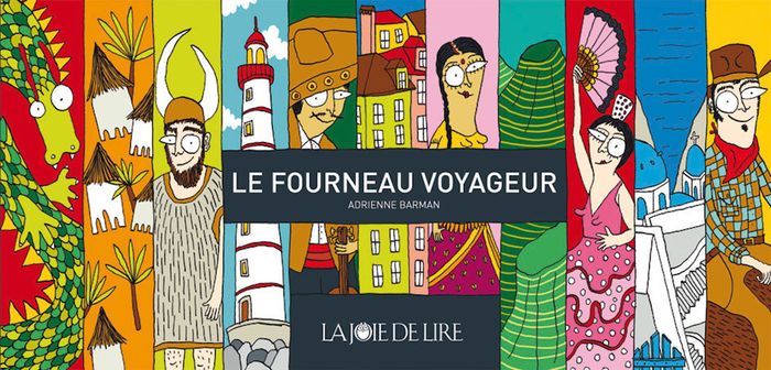 Couverture du livre « LE FOURNEAU VOYAGEUR » de Adrienne Barman, librairie Les Contes Infusés à Corte