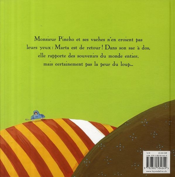 Quatrième de couverture de « LE RETOUR DE MARTA »