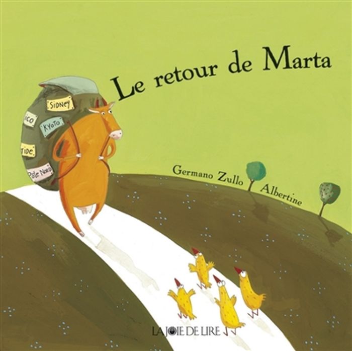 Couverture du livre « LE RETOUR DE MARTA » de Zullo/albertine, librairie Les Contes Infusés à Corte