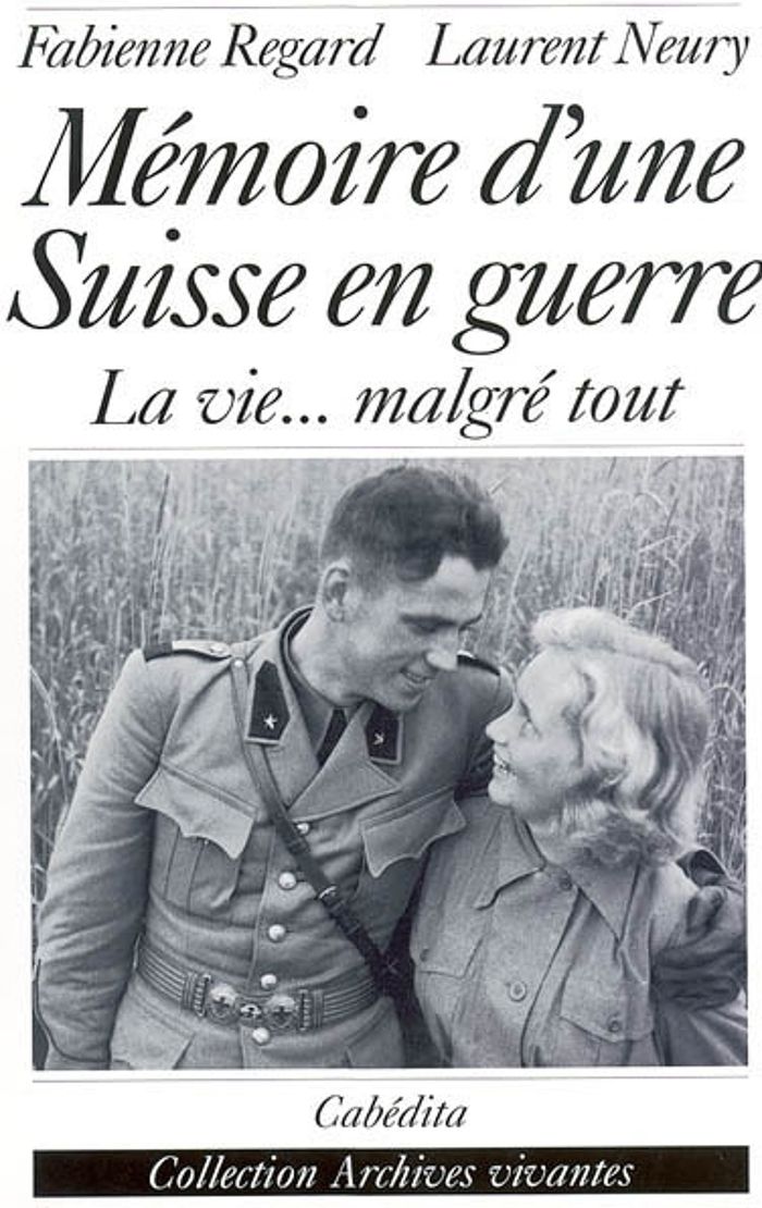 Couverture du livre « MEMOIRE D'UNE SUISSE EN GUERRE », librairie Les Contes Infusés à Corte