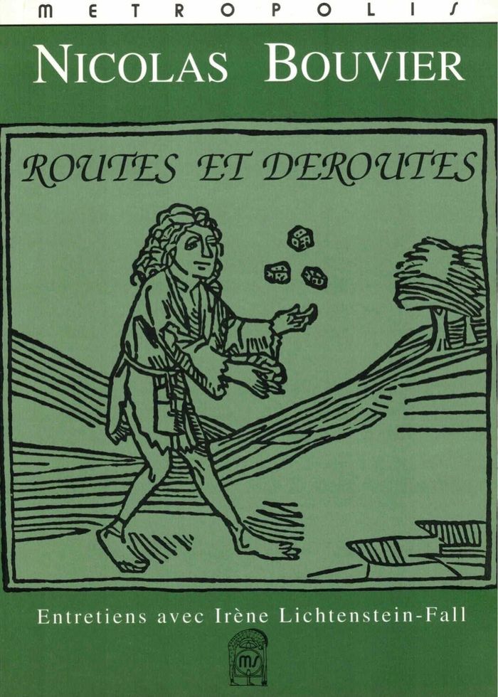 Couverture du livre « ROUTES ET DEROUTES » de Nicolas Bouvier, librairie Les Contes Infusés à Corte