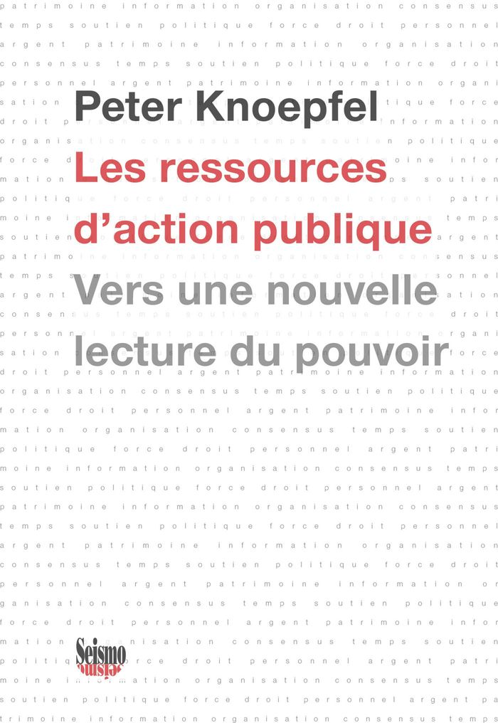 Couverture du livre « RESSOURCES D'ACTION PUBLIQUE » de Knoepfel, librairie Les Contes Infusés à Corte