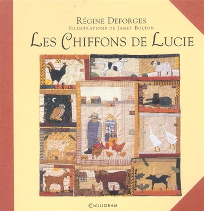 Couverture du livre « LES CHIFFONS DE LUCIE », librairie Les Contes Infusés à Corte