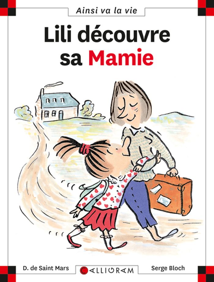 Couverture du livre « N 9 LILI DECOUVRE SA MAMIE » de Saint Mars (de), librairie Les Contes Infusés à Corte