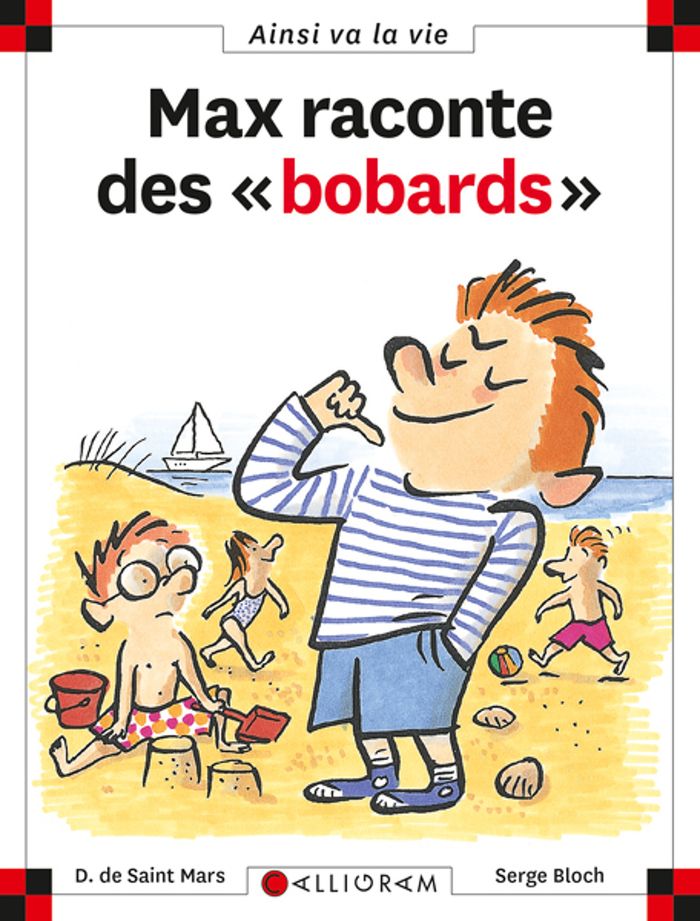 Couverture du livre « N 12 MAX RACONTE DES BOBARDS » de Saint Mars (de), librairie Les Contes Infusés à Corte