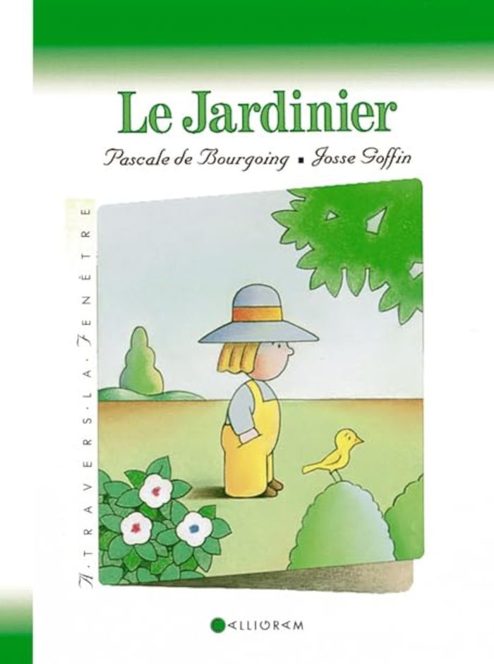 Couverture du livre « LE JARDINIER » de Bourgoing De, librairie Les Contes Infusés à Corte