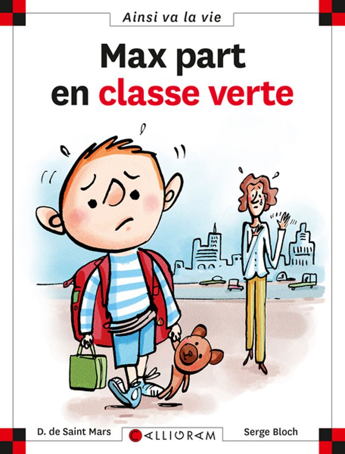 Couverture du livre « N 13 MAX PART EN CLASSE VERTE » de Saint Mars (de), librairie Les Contes Infusés à Corte