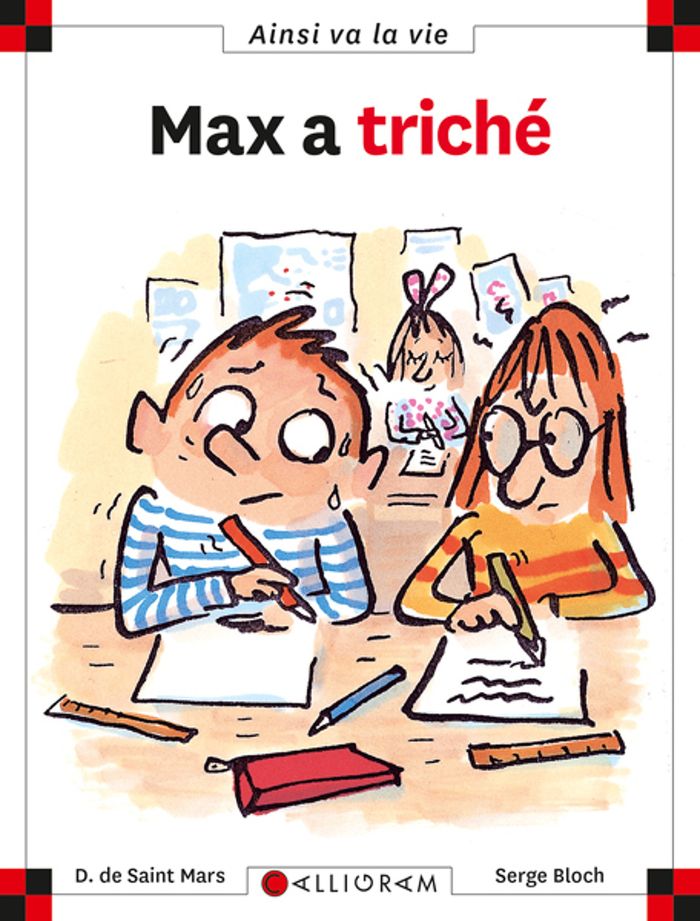 Couverture du livre « N 15 MAX A TRICHE », librairie Les Contes Infusés à Corte