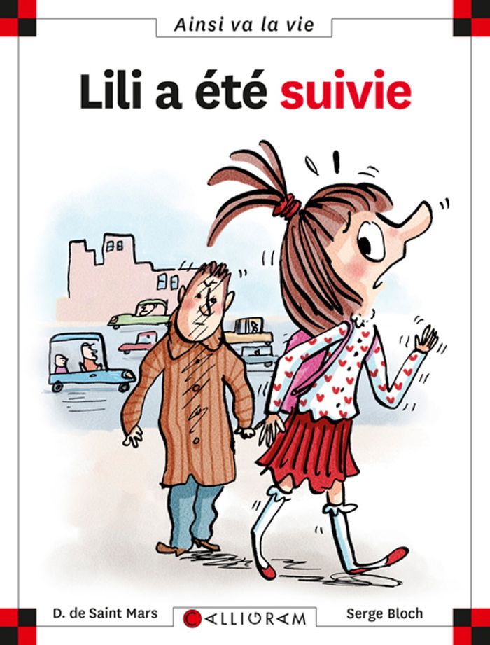 Couverture du livre « N 16 LILI A ETE SUIVIE » de Saint Mars (de), librairie Les Contes Infusés à Corte
