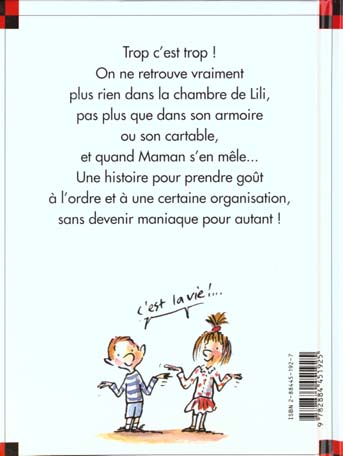 Quatrième de couverture de « N 20 LILI EST DESORDRE »