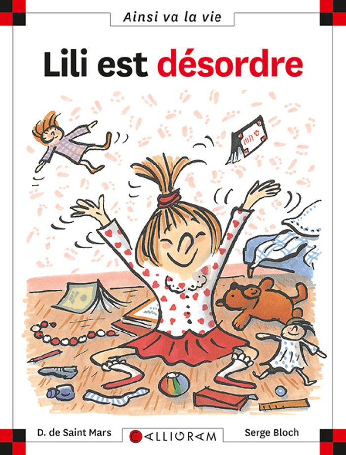 Couverture du livre « N 20 LILI EST DESORDRE » de Saint Mars (de), librairie Les Contes Infusés à Corte