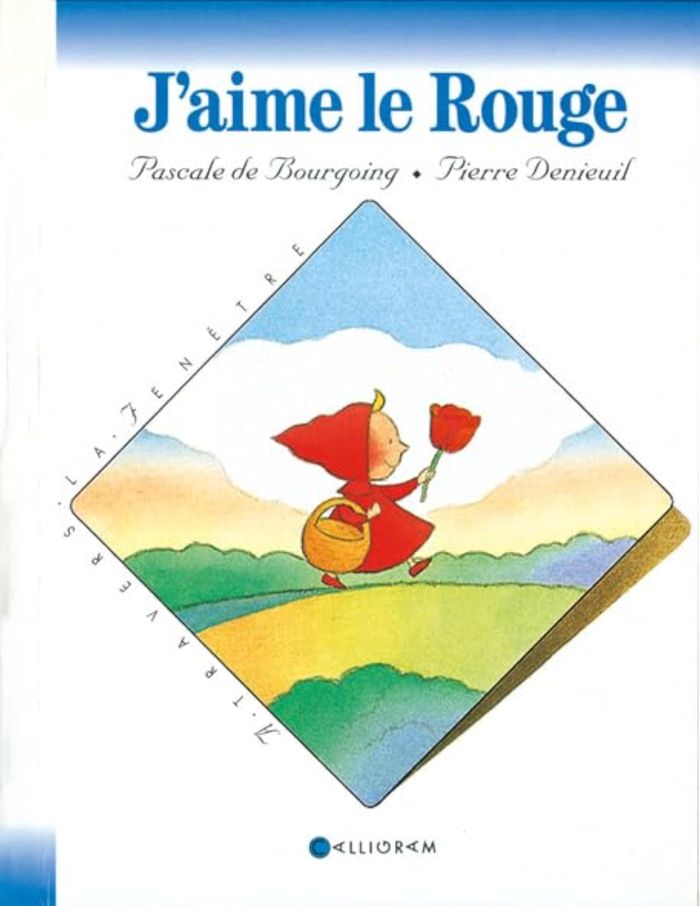 Couverture du livre « J'AIME LE ROUGE » de Bourgoing De, librairie Les Contes Infusés à Corte