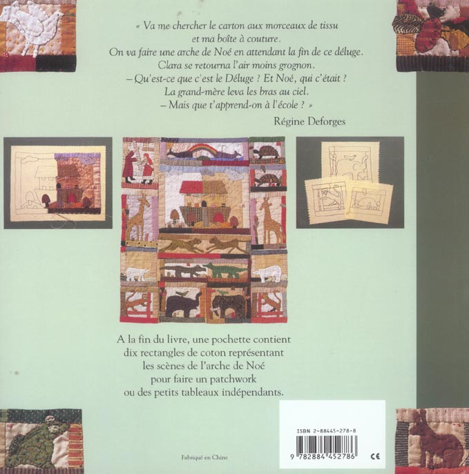 Quatrième de couverture de « L'ARCHE DE NOE DE GRAND-MERE »