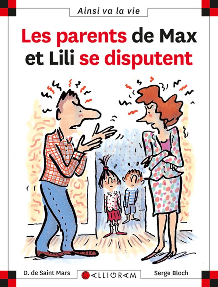 Couverture du livre « N 26 LES PARENTS DE LILI SE DISPUTENT » de Saint Mars (de) D., librairie Les Contes Infusés à Corte