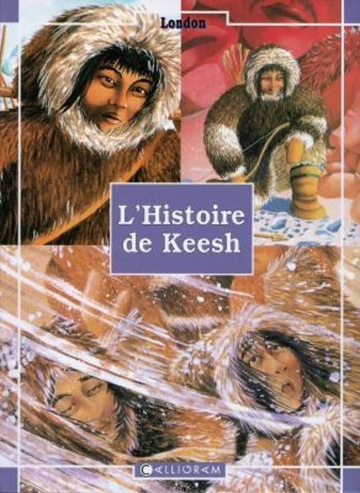 Couverture du livre « L'HISTOIRE DE KEESH » de London/rousseau, librairie Les Contes Infusés à Corte