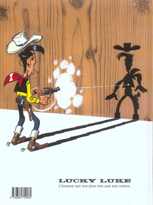 Quatrième de couverture de « LUCKY LUKE - TOME 27 - L'ALIBI »