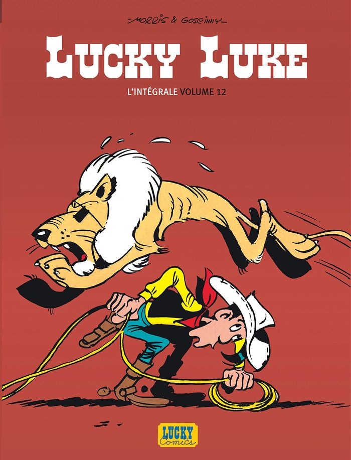 Couverture du livre « LUCKY LUKE - INTEGRALES - TOME 12 - LUCKY LUKE INTEGRALE - TOME 12 » de Morris/goscinny, librairie Les Contes Infusés à Corte