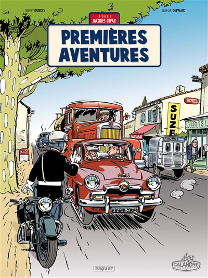Couverture du livre « UNE AVENTURE DE JACQUES GIPAR PREMIERES AVENTURES », librairie Les Contes Infusés à Corte