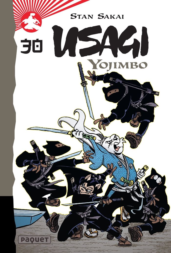 Couverture du livre « USAGI YOJIMBO T30 - FORMAT MANGA », librairie Les Contes Infusés à Corte