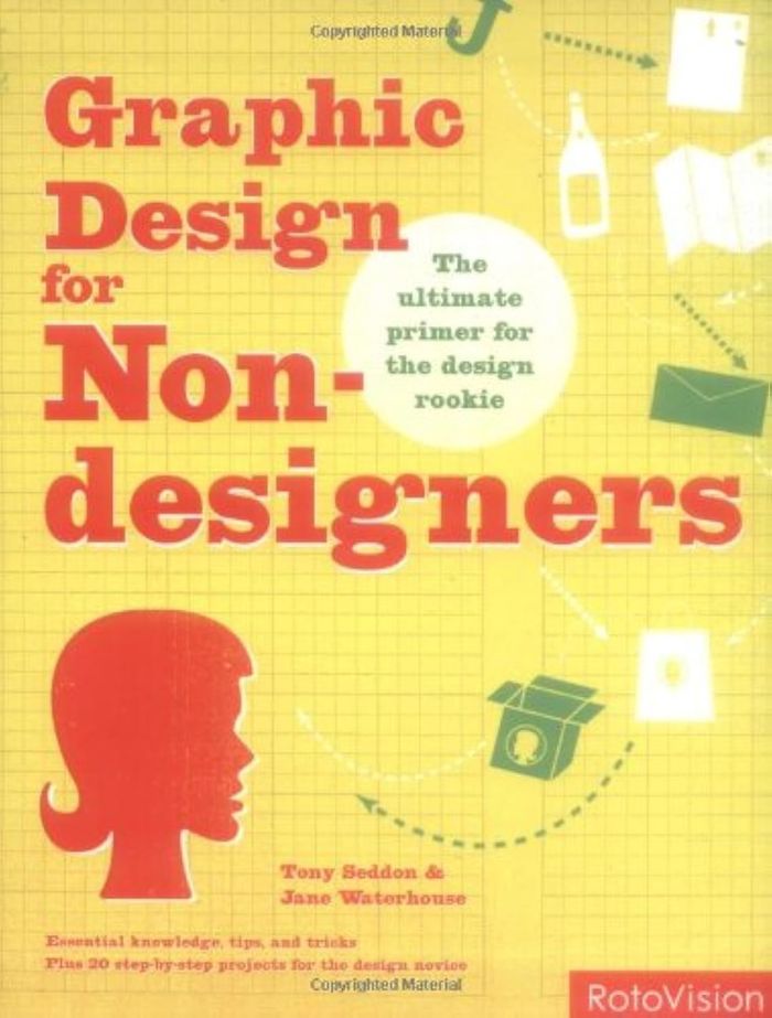 Couverture du livre « GRAPHIC DESIGN FOR NON DESIGNERS /ANGLAIS » de Seddon Tony, librairie Les Contes Infusés à Corte