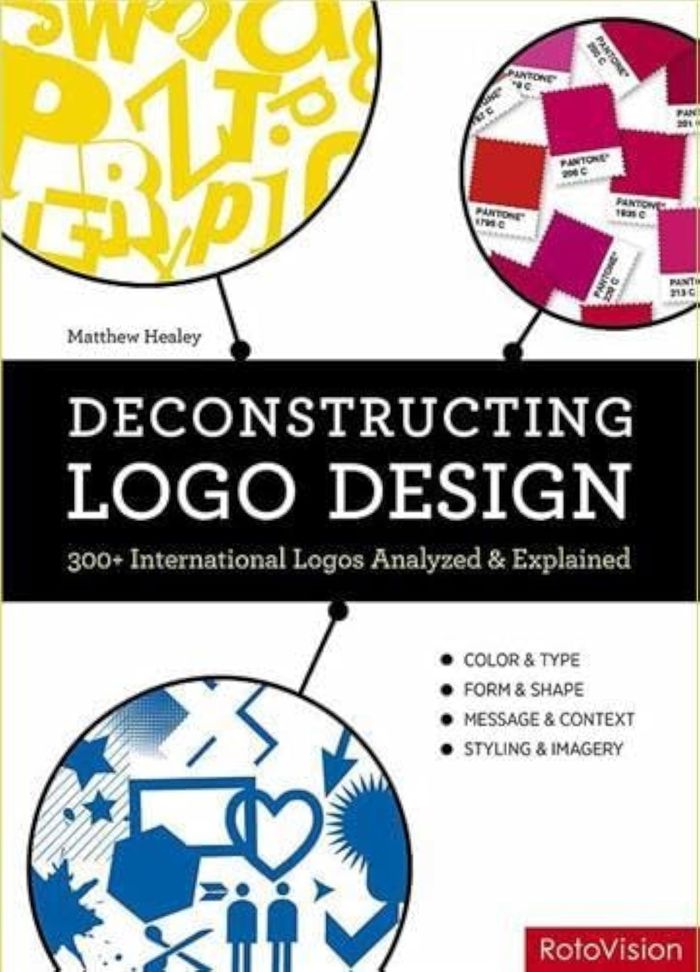 Couverture du livre « DECONSTRUCTING LOGO DESIGN /ANGLAIS » de Matthew Healey, librairie Les Contes Infusés à Corte