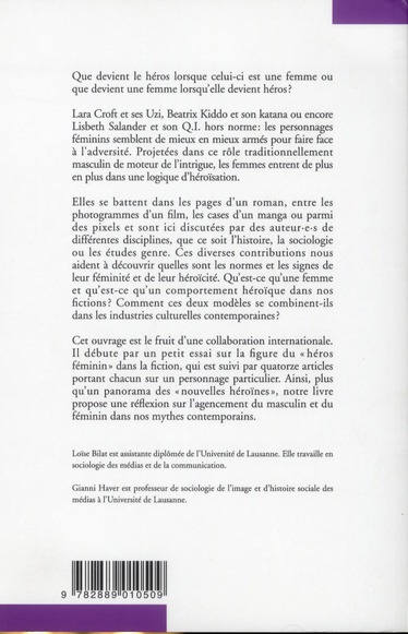 Quatrième de couverture de « HEROS ETAIT UNE FEMME... »