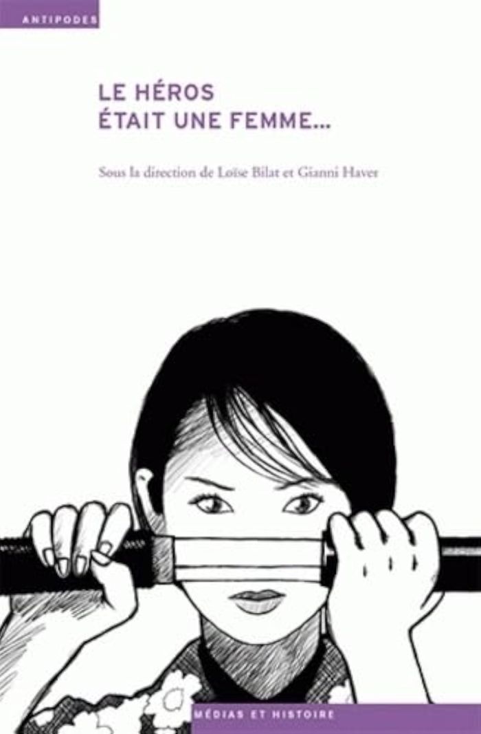 Couverture du livre « HEROS ETAIT UNE FEMME... » de Gianni Haver, librairie Les Contes Infusés à Corte
