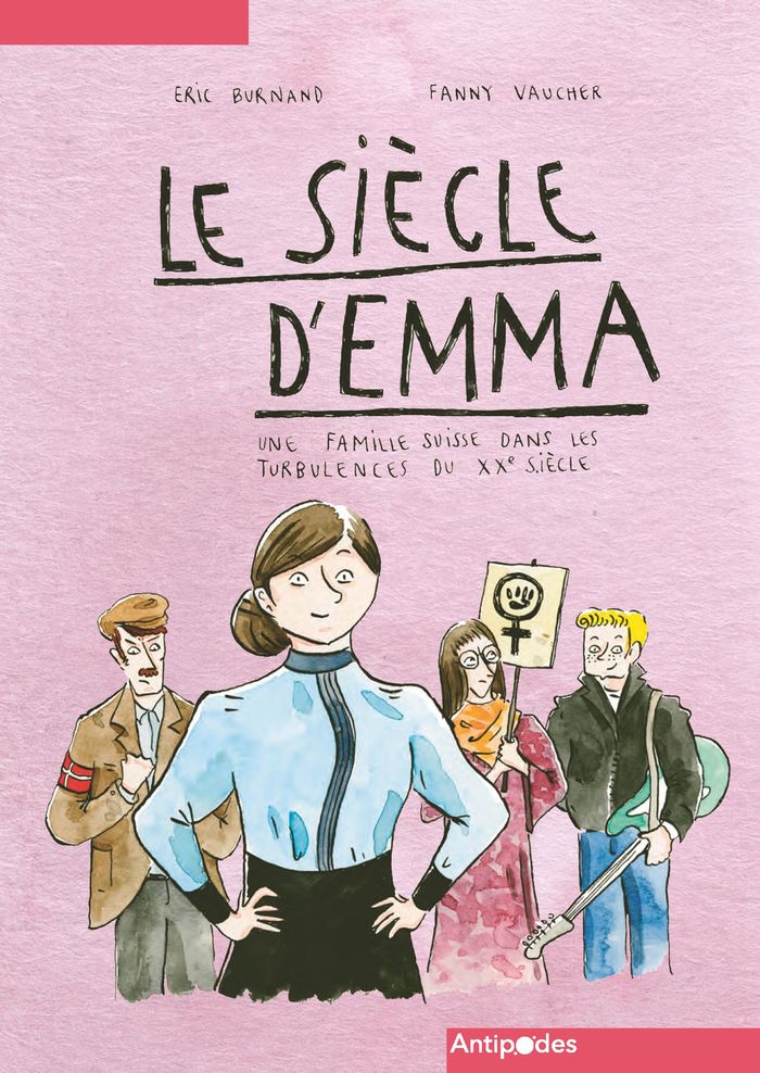 Couverture du livre « SIECLE D'EMMA » de Vaucher/burnand, librairie Les Contes Infusés à Corte