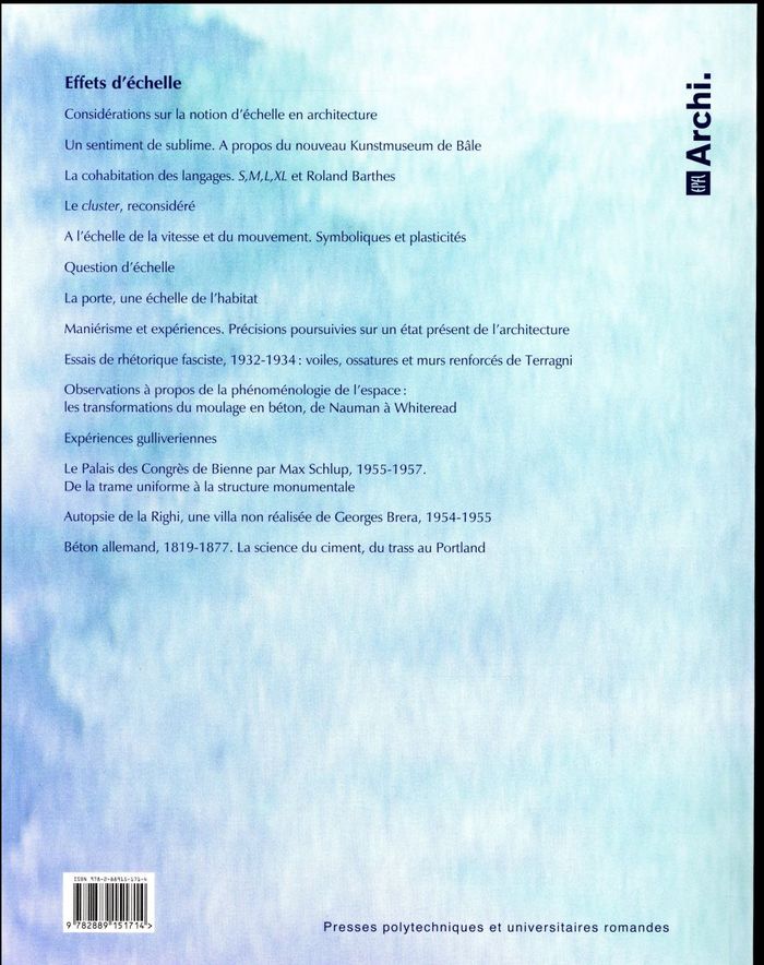 Quatrième de couverture de « MATIERES - NUMERO 13 »