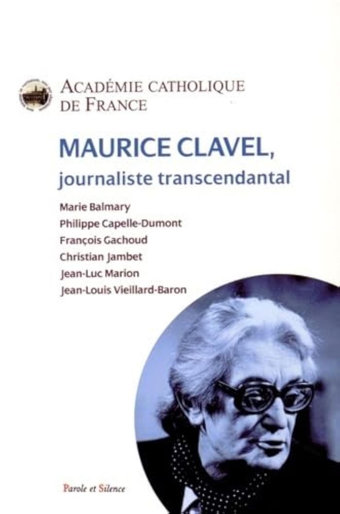 Couverture du livre « MAURICE CLAVEL » de Vieillard-Baron, librairie Les Contes Infusés à Corte