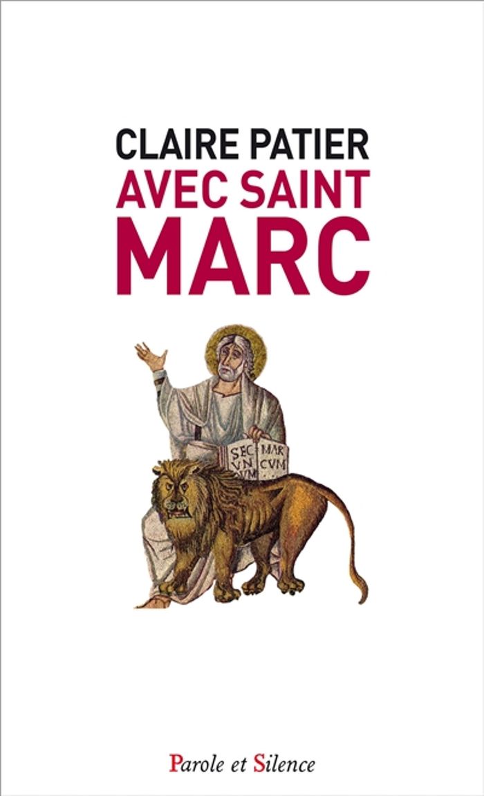 Couverture du livre « AVEC SAINT MARC » de Claire Patier, librairie Les Contes Infusés à Corte