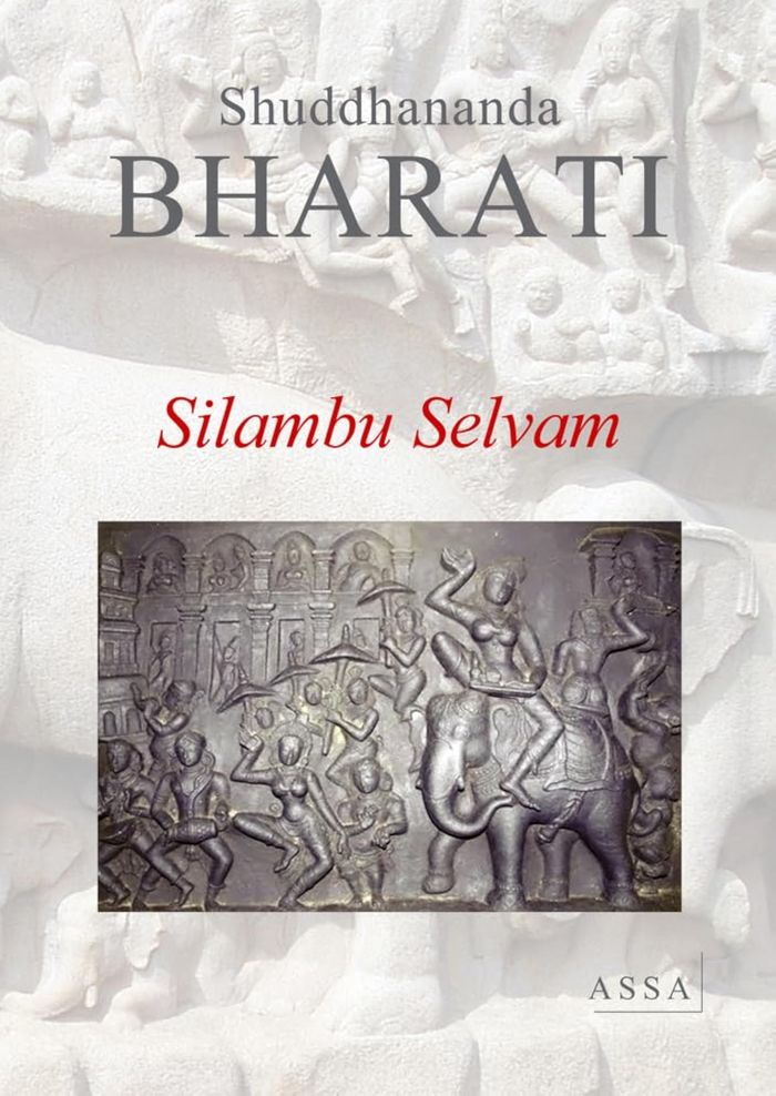 Couverture du livre « SILAMBU SELVAM - LES PRINCIPAUX PERSONNAGES DE CETTE HISTOIRE SONT KOVALAN, SA FEMME KANNAGI, ET LA », librairie Les Contes Infusés à Corte